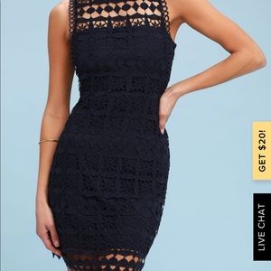 Lulus Navy Dress